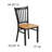 Hercules Prompton Vertical Back Metal Restaurant Chair-1276550300-1276550302
