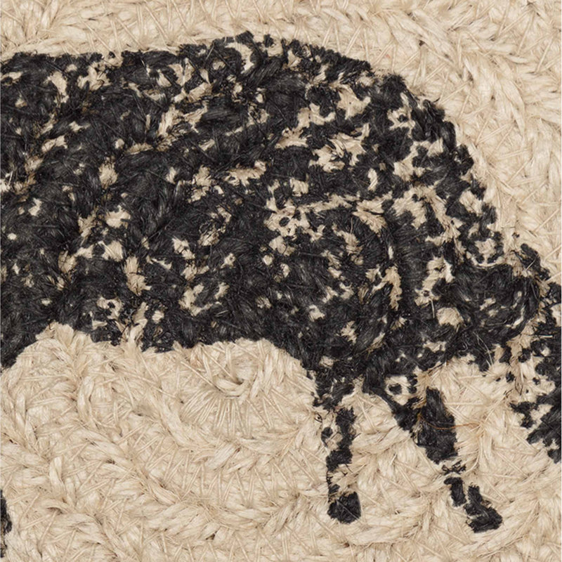 Sous-verre de table et de vache Surikova
