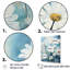 «White Daisy Meadow Elegance II», reproduction sur toile encadrée-798445308-798445296