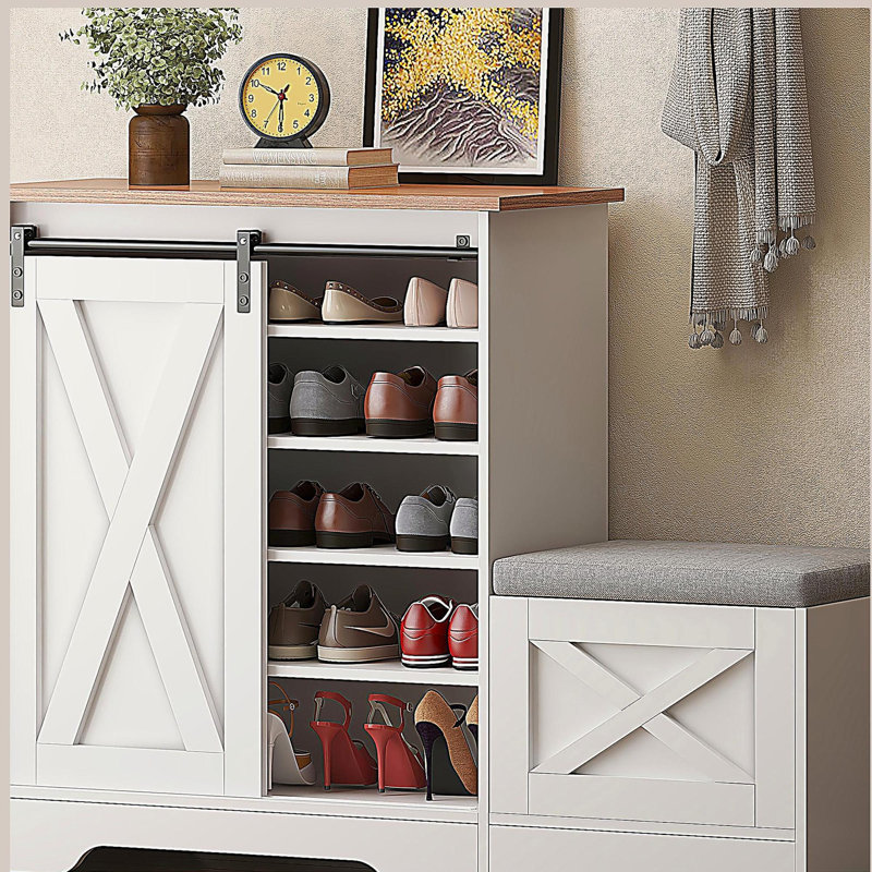 Armoire à chaussures grande capacité
