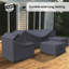 Ensemble de conversation modulaire en rotin Eudy