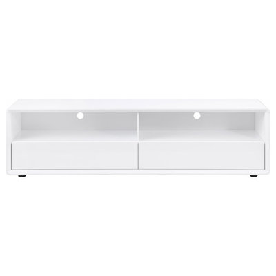 Cordova White 2-Drawer TV Stand