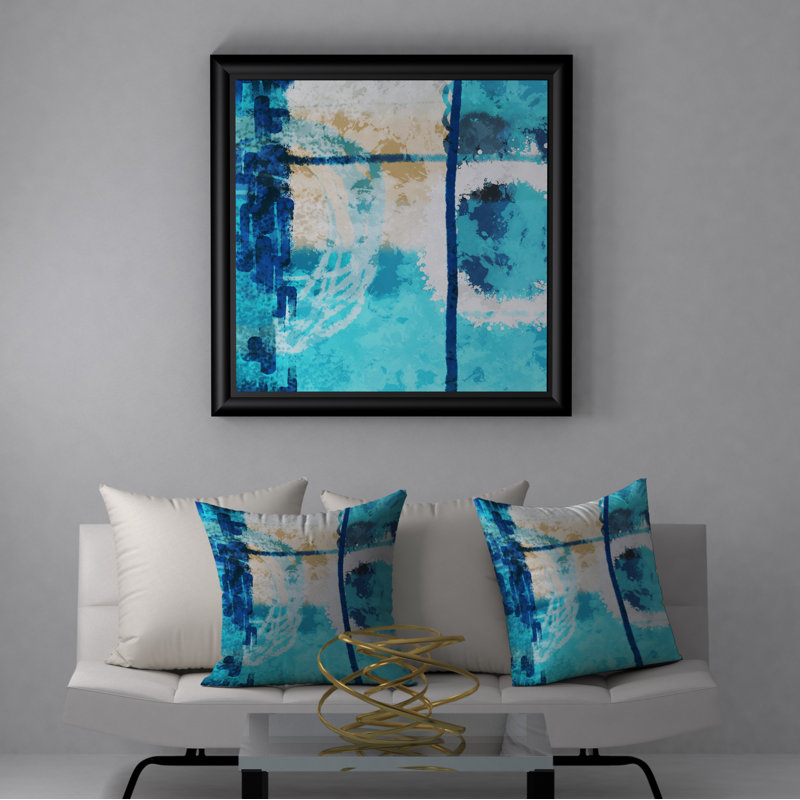 Housse de coussin carrée/insert, 18" x 18"
