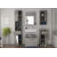 Corwith 60cm Single Bathroom Vanity Base Only in Grey