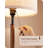 Mid Century Table Lamp Set Of 2, Pull Chain Switch Bedside Lamp With Linen Shade, Solid Wood Pole & Metal Base, Modern Nightstand Lamp For Bedroom, Living Room, Office, E26 Socket