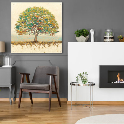 «Golden Oak Spice» par James Wiens, art mural en verre acrylique