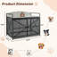 Cage pour chien de style mobilier-1432230409