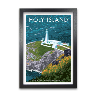 Holy Island by Stephen Millership - Print
