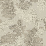 Italian Style Palm Leaf Design Wallpaper Roll