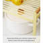 Support de rangement câblé Yamazaki Home - Étagères de rangement pour la cuisine, acier et bois-1556836858