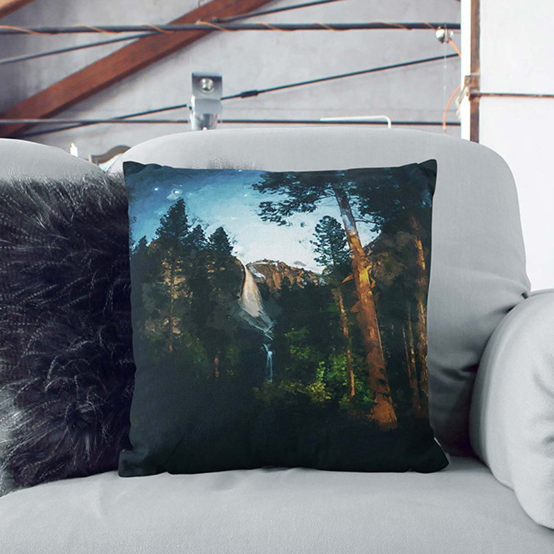 Square Cushion, 40cm H x 40cm W x 15cm D