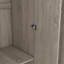 Armoire à 3 portes avec tablettes