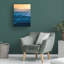 Art mural sur toile tendue - «Light and Layers» de Jared Kreiss pour décoration de salon, de chambre à coucher ou de bureau - 35 x 47