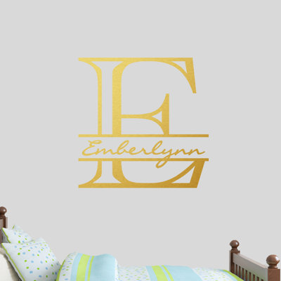 Text & Numbers Wall Decal