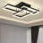 Gangolf Acrylic LED Semi Flush Mount