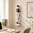 5-Tier Floating Wall Storage Display Shelf（white）-1982147952