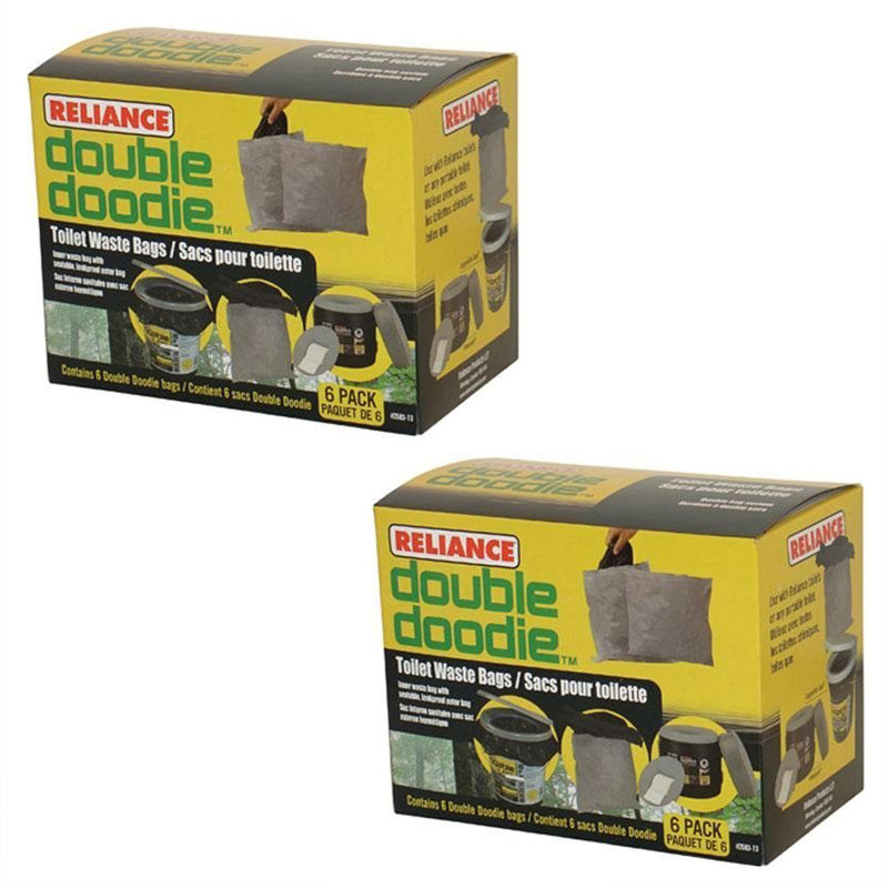 Plastic Trash Bags - 12 Count