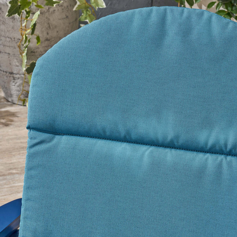 Dark Teal Water-Resistant Adirondack Chair Cushions Set of 2