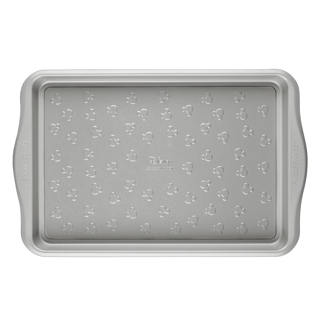 Farberware Disney Bake With Mickey Nonstick Cookie Pan / Baking Pan, 10 Inch X 15 Inch, Black Farberware