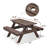 Picnic Table Outdoor Camping Dining Table With Seat