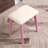 Contemporary Wood Vanity And Stool Set For Bedroom-185874417