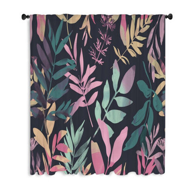 Rideau transparent en polyester Christlyn