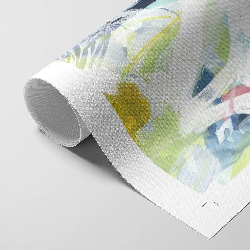 Color Color I - Impression sur toile seulement - NON-CADRE, H 12 po x l 8 po