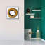«Amber Enso 1» par Chris Paschke, art mural sur toile-1131180616