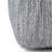 Square Pouf Ottoman in Herringbone Woven Fabric-175521365