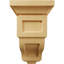 3 1/2"W x 3 3/4"D x 6"H Mini Reyes Wood Corbel, (4Pack)-91263718
