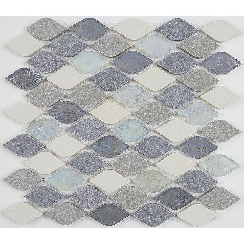 Carrelage mosaïque de calcaire Benson