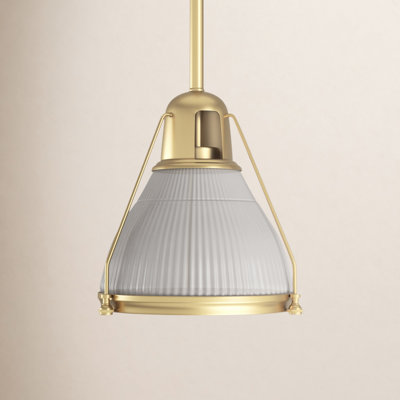 Isabelle Single Light Glass Pendant