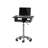Folding Table Laptop Cart, Graphite