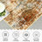 9x12 Modern Abstract Area Rug Large Living Room Rug Stain Resistant Carpet Washable Carpet Non Slip Low Pile Soft Folding Floor Cover For Bedroom Apartment Nursery,Orange-614903757-614903745