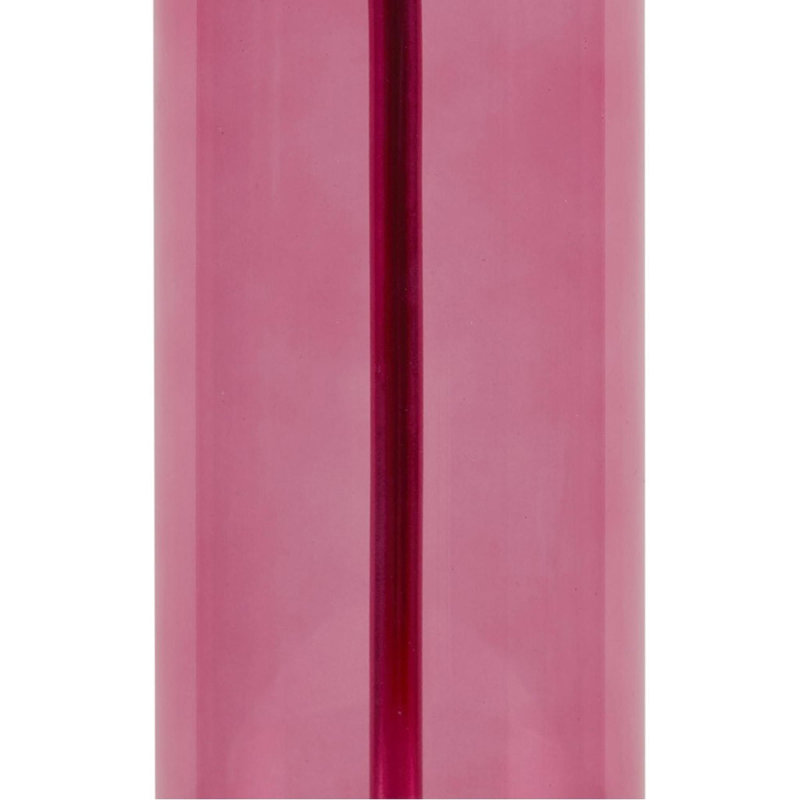 Glass Table Lamp, Pink