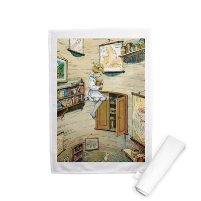 Alice's Adventures in Wonderland Tea Towel