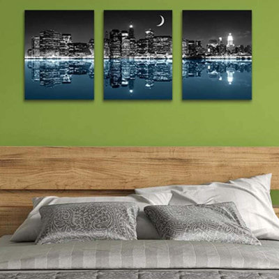 3 Piece Wrapped Canvas Print