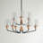 Roseta 9 - Light Dimmable Chandelier-564237886