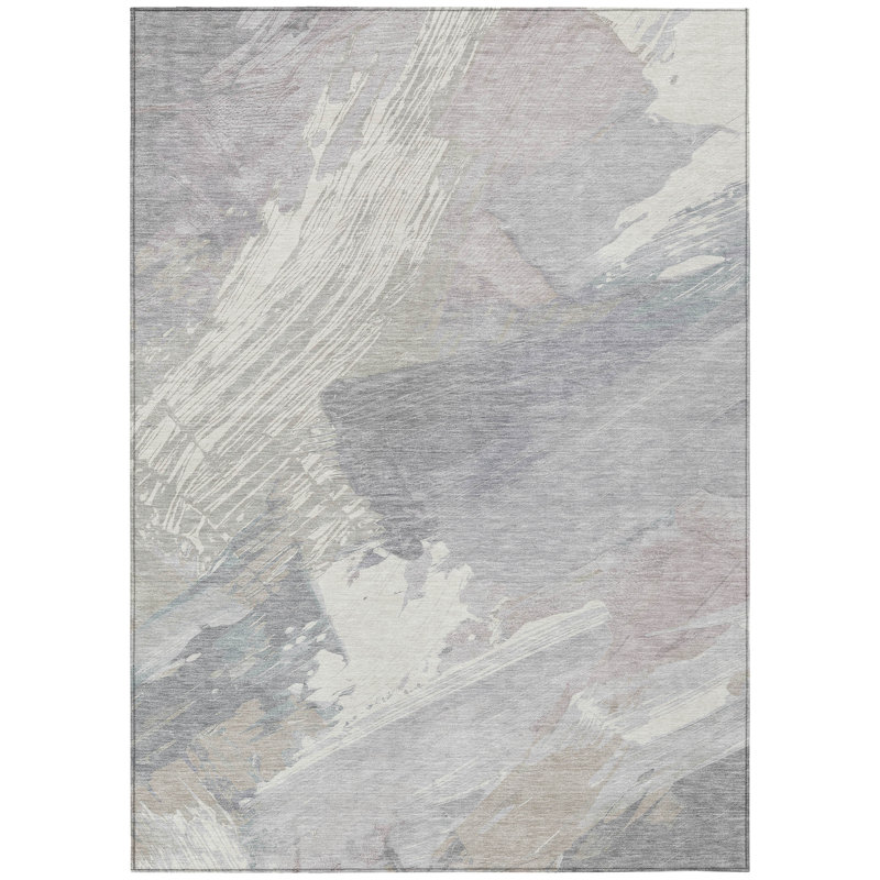 Tapis lavable intérieur / extérieur Ahmira , 8' x 10'