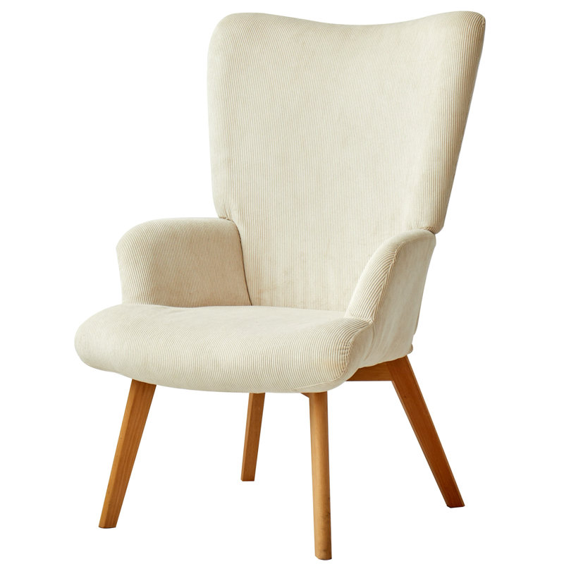 Méridienne Dreyer, Velours côtelé beige