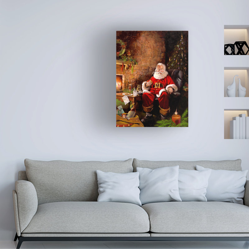 R.J. Art sur toile Mcdonald «Santas Treats», H 24 po x l 18 po