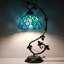 Lampe de table en verre coloré Tiffany
