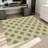 Soft Geometric Pattern Rug, Area for Living Room, Bedroom, Non-Slip Washable Floor Mat, Indoor Home Decor Rugs-129764645