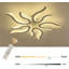 Bobbyjoe Acrylic LED Semi Flush Mount
