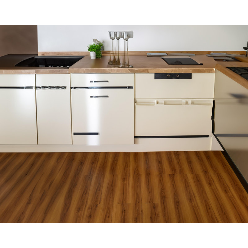 2.5mm Thick 6'' W x 36'' L Vinyl Plank