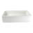 Matte White Rectangular Solid Surface Acrylic Sink by Strom Living-98578866