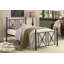 Mobilier de chambre à coucher traditionnel noir avec lit plateforme double 1pc-106972269