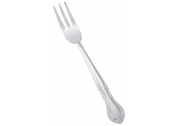 Elegance Stainless-Steel Oyster Fork, Heavyweight, 6.25" (12 Pack)