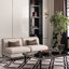 Table basse La Francaise - glace noire