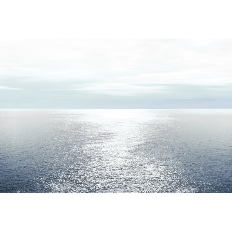Wellen Ocean Light Blue II par Maggie Olsen, H 12 po x l 18 po